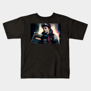 Back to the future Marty McFly Kids T-Shirt